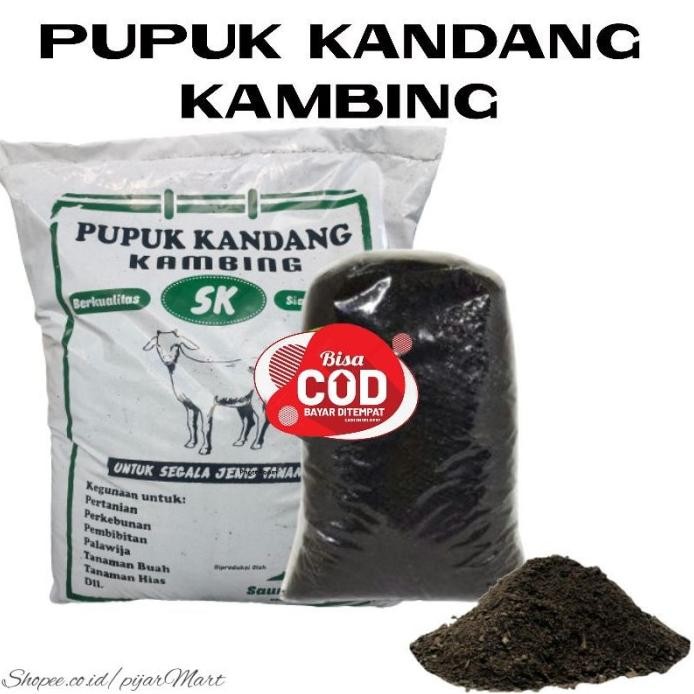 

Terlaris Pupuk Kandang Organik Kambing Halus Kemasan 1 Kg Pupuk Kandang 774