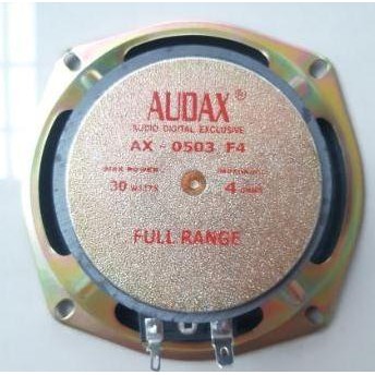 Speaker 5 Inch Ax0503 Fullrange Audax 30Watt 4 Ohm 5In 5" Ax 0503 F4 Audax Toa Column New Stok