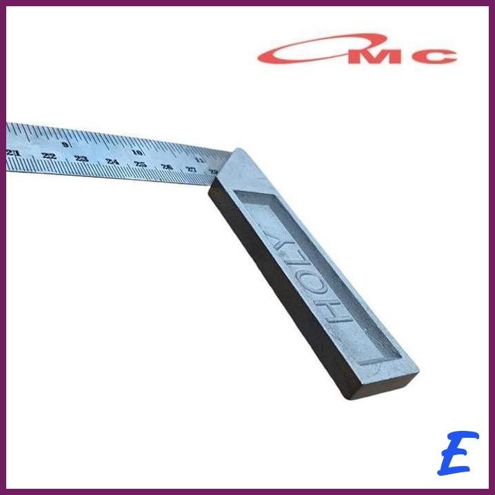 

| OMO | HOLY SIKU METER MURAH PENGGARIS SIKU TUKANG PENGGARIS SIKU 12" 12 INCH 30CM PENGGARIS BESI PENGGARIS METER PASEKON STAINLESS STEEL PSM-12-HOLY