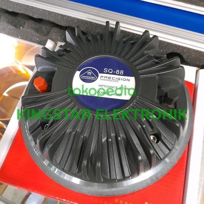 Twitter Soundqueen Sq88 Original Driver Sq 88 450W 8Ohm Twetter Twiter New Stok