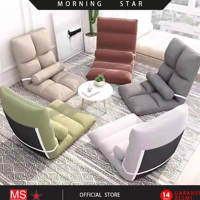 Kursi Lipat Lesehan Sandaran / Sofa Bed Santai / Sofa Oscar Tatami Minimalis Jumbo Bahan Tebal S1A1 