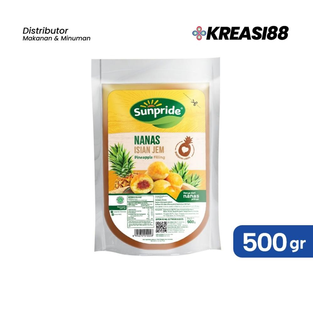 

Selai Nanas Isian Nastar - Sunpride Filling Pinnaple 500gr AST nUg