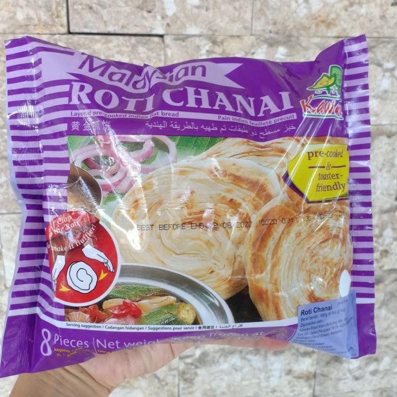 

Roti Chanai / Maryam / Canai 8 pc 480 gram nUg