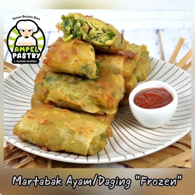 

Martabak Ayam / Daging / Mihun 'Frozen / Beku' KHUSUS GOJEK - GRAB nUg