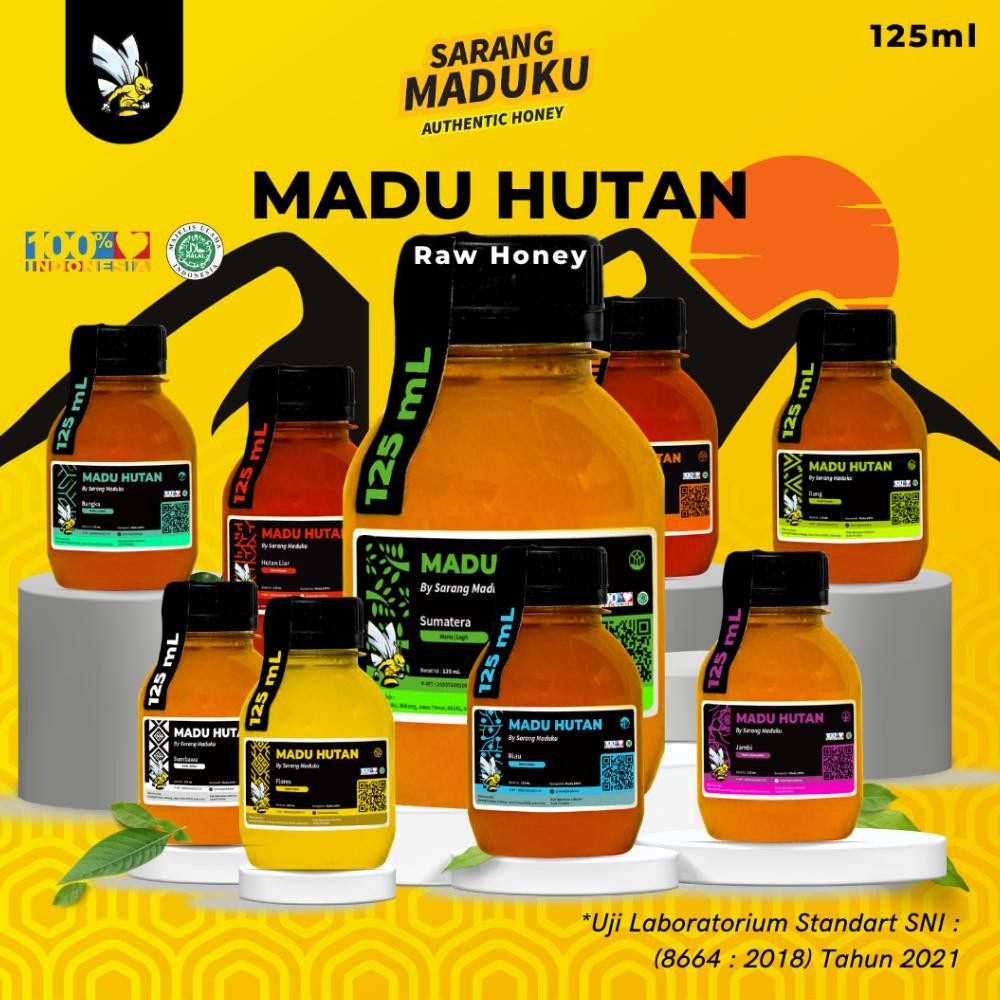 

Sarang Maduku - Madu Hutan Liar Asli 100% Raw Honey Madu Sumbawa Sumatera Flores Bangka Riau Jambi Gung Akasia AST nUg