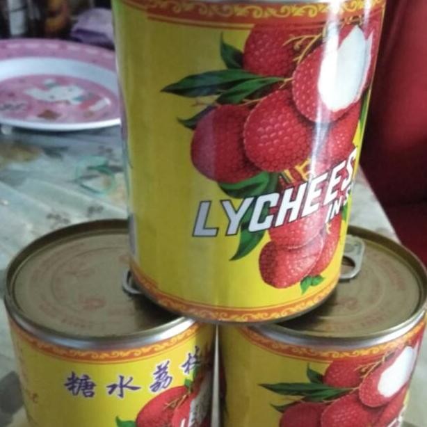 

Leci kaleng Red Boat / lychee / buah kaleng / canned nUg