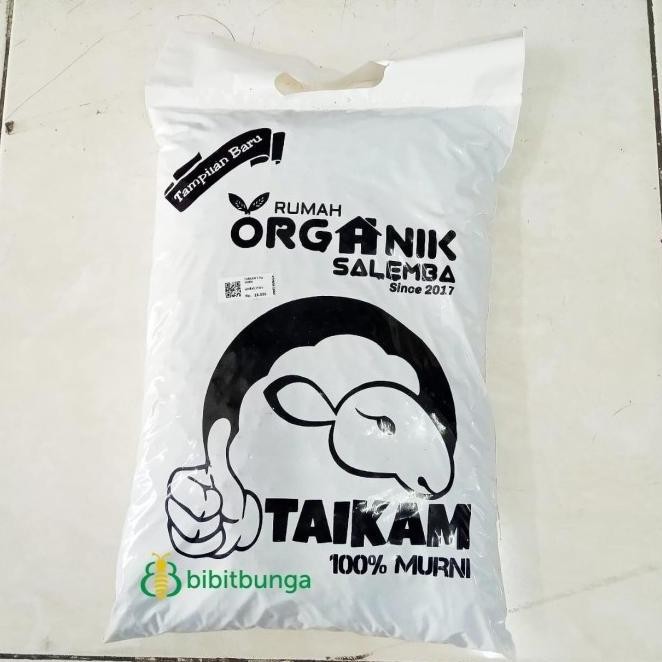 

Terlaris Taikam Pupuk Kandang Kambing Murni 100% Organik Pukan Media Tanam