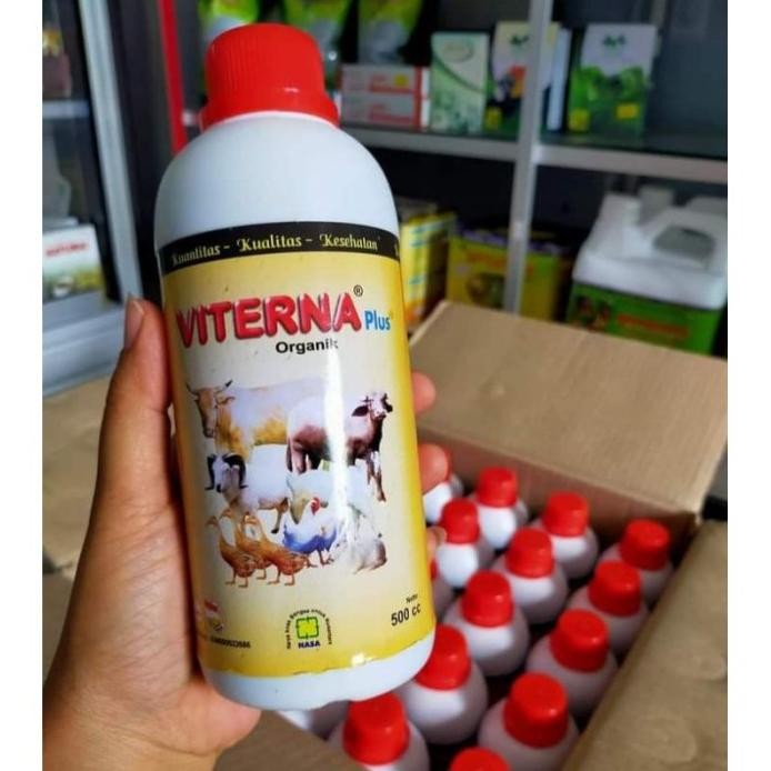 Terlaris Viterna Plus / Viterna/ Vitamin Ternak Dan Ikan Organik Terlaris