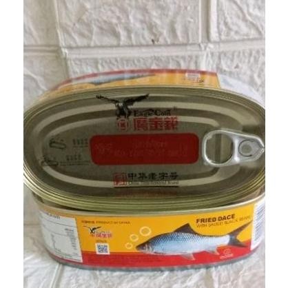 

Fried dace/tausi linghi( ikan kaleng) nUg