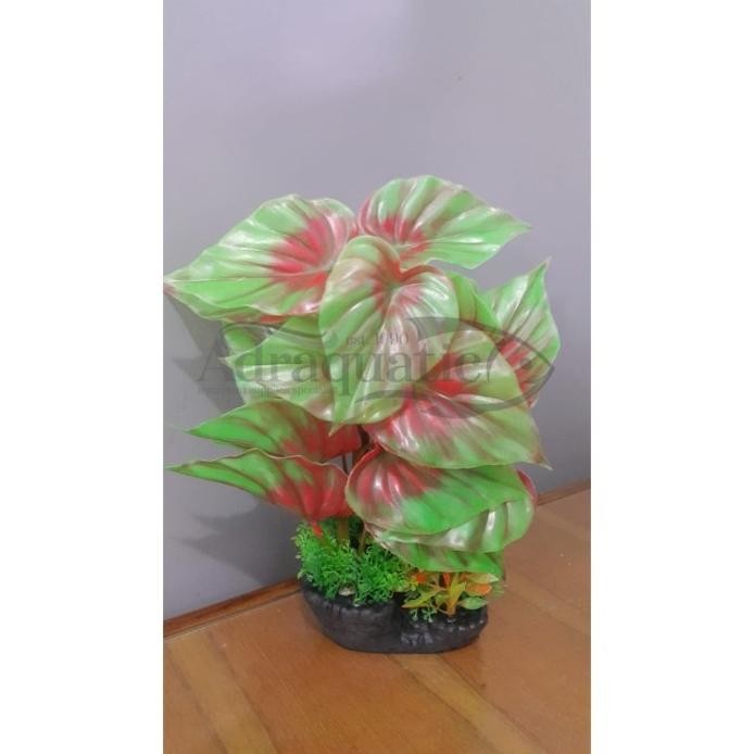 

Terlaris Tanaman Plastik - Bunga Plastik T-1108 Hiasan Aquarium Aquascape