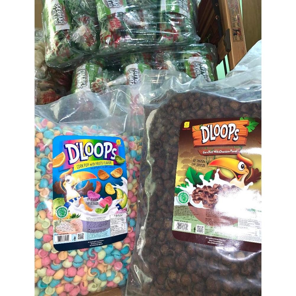 

[1kg] DLOOPS Sereal Rasa Coklat Buah Kiloan AST nUg