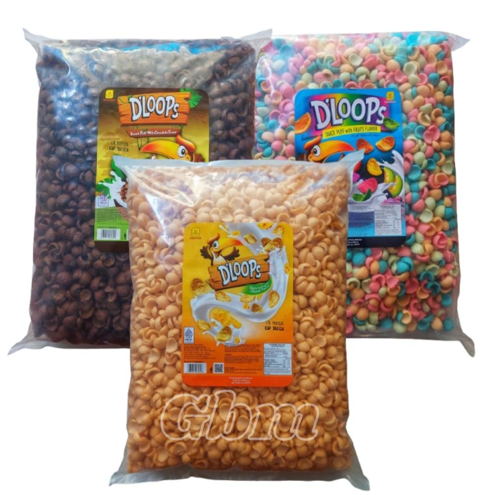 

DLoops Sereal Rasa Coklat Buah Kiloan Choco Crunch D'Loops [1kg] AST nUg
