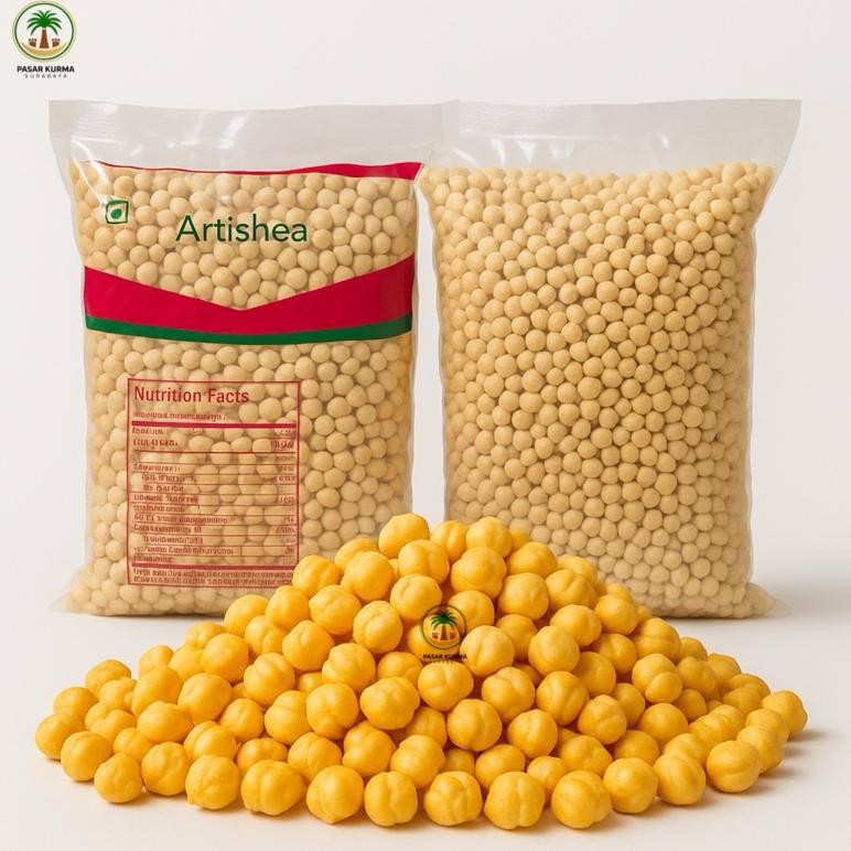 

Kacang Arab Chikpeas 1kg Roasted / Kacang Jagung AST nUg