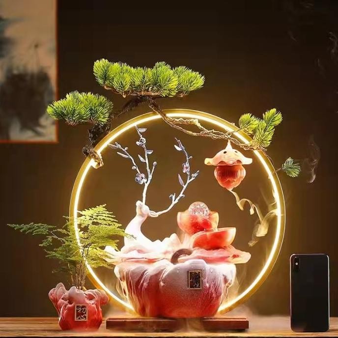 

Terlaris Air Mancur Mini Mewah / Hiasan Aquarium Air Mini