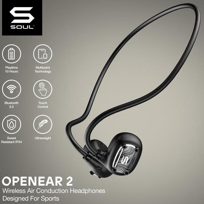 [Bundling] Soul Openear 2 Black Dan S-Fit Pink New Stok