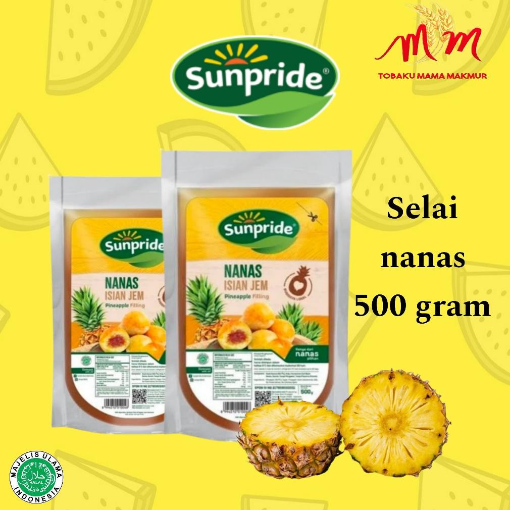 

Selai Nanas Isian Nastar / Sunpride Filling Pinnaple 500 gram AST nUg