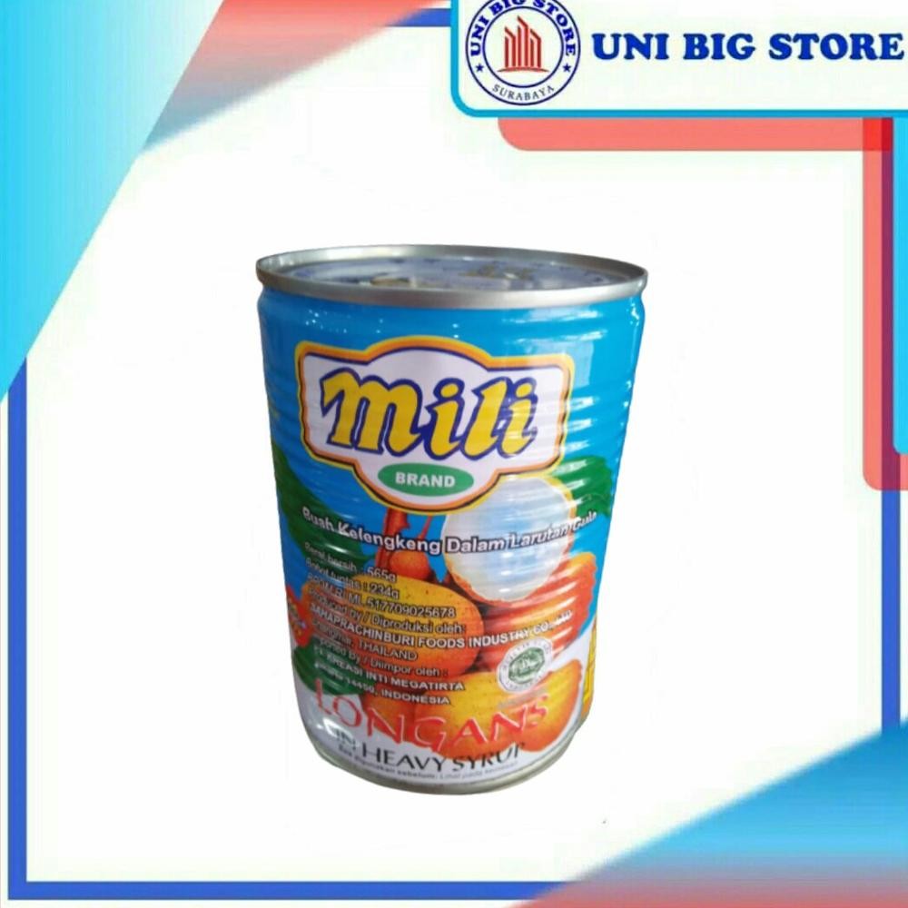 

MILI Longan in Syrup 565 gr Buah Kelengkeng Kaleng Larutan Sirup Gula nUg