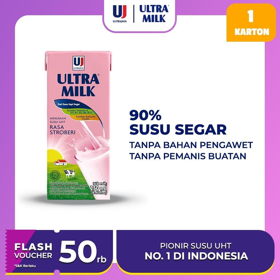 

Ultra Milk Strawberry 250 ml nUg