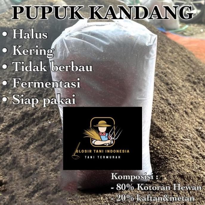

Terlaris Pupuk Kandang Organik Kambing Halus Kemasan 1Kg Pupuk Kandang Organik Termurah 774