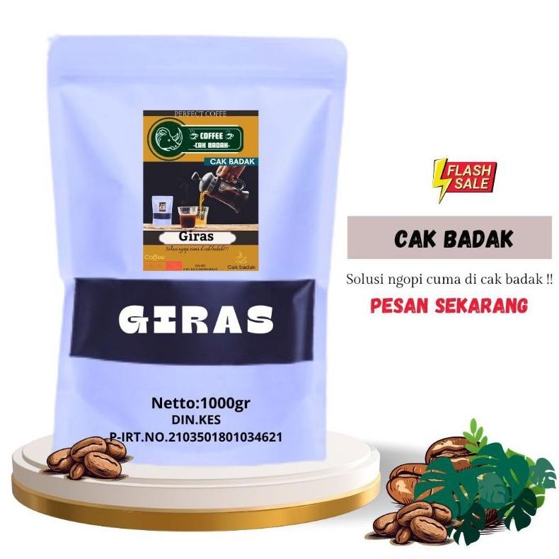 

Kopi Bubuk GIRAS Isi 1 Kg Cocok Buat Usaha Warkop Murah AST nUg