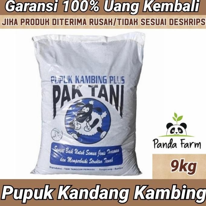 

Terlaris Best Seller Pupuk Kandang Kambing Plus Pak Tani Organik 9Kg