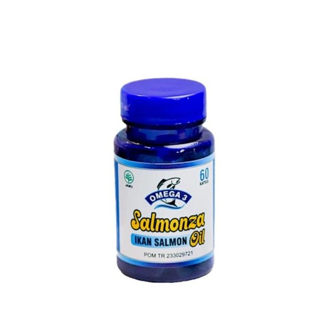 

Terlaris Salmonza 60 Kapsul Minyak Ikan Salmon Cod Fish Oil Penambah Nafsu Makan Anak Vitamin Minyak Ikan Omega 3