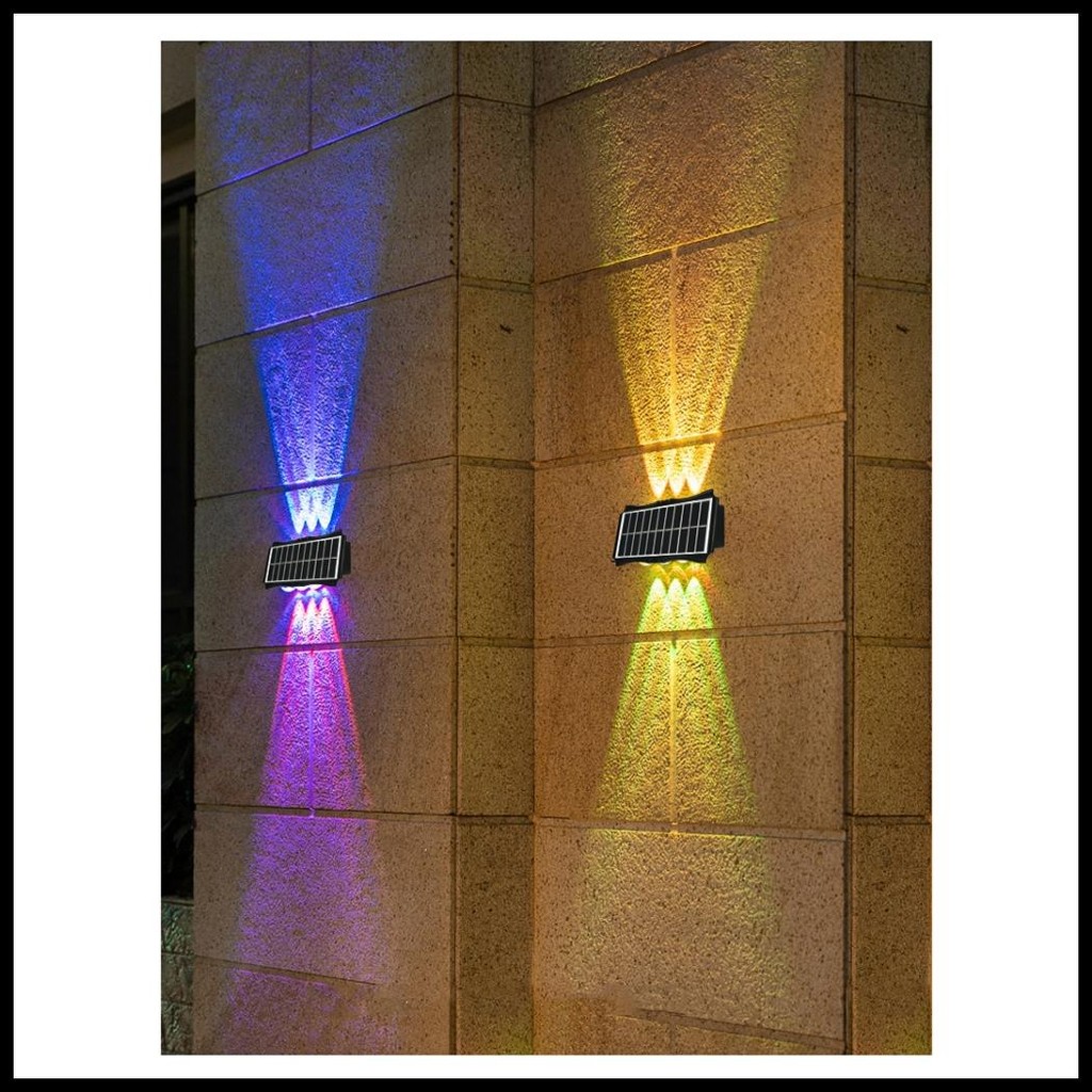 TOSCALAMPU TENAGA SURYA LAMPU HEMAT ENERGI LAMPU ANTI AIR LAMPU DINDING TENAGA SURYA LAMPU TAMAN