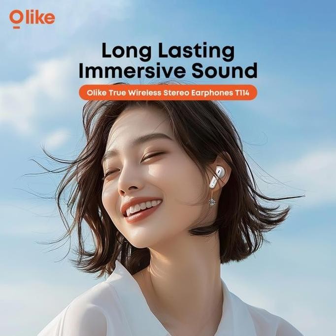 Earphone Tws  Olike  T114 New Stok