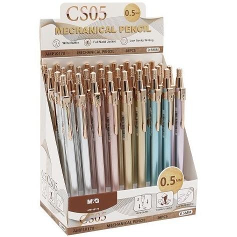 

RB M&G Pencil Mechanic / M&G Pensil Mekanik 0.5mm Pentagon CS05 / Pensil Otomatis M&G AMP10178