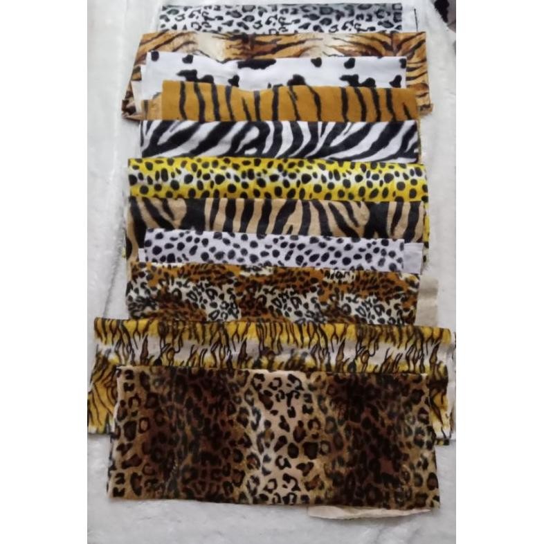 SY Kain Beludru/Kain Beludru Motif Macan/Kain Beludru Motif Loreng/Kain Beludru Motif Animal