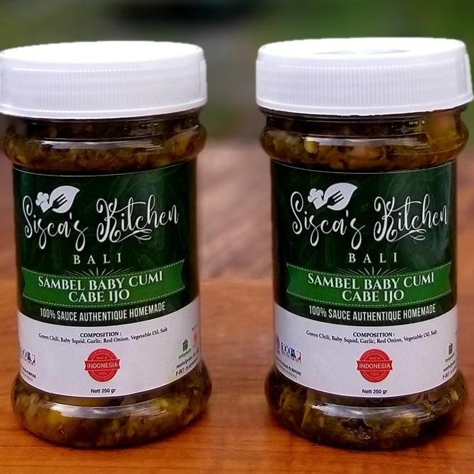 

*$*$*$*$] Sambel Baby Cumi Cabe Ijo / Sambel Pedas Sisca