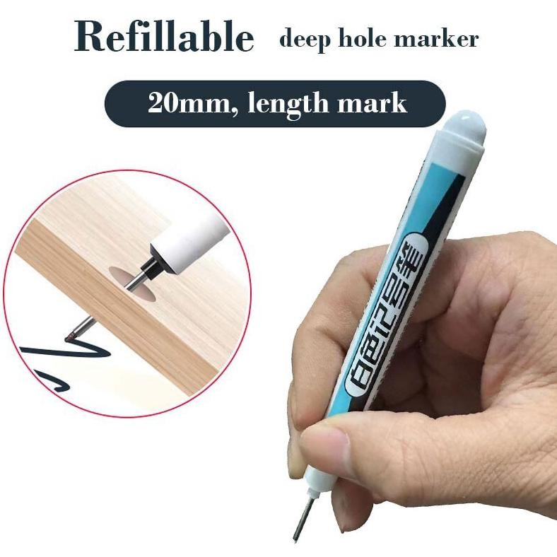 

RB 10PCS Long Head Marker Anti Air Long Nib Marker Multiguna Spidol Kepala Panjang 20mm