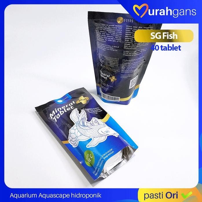 

Terlaris Cod Mineral Tablet Plus Vitamin C Garam Ikan Sg Fish 40 Tablet