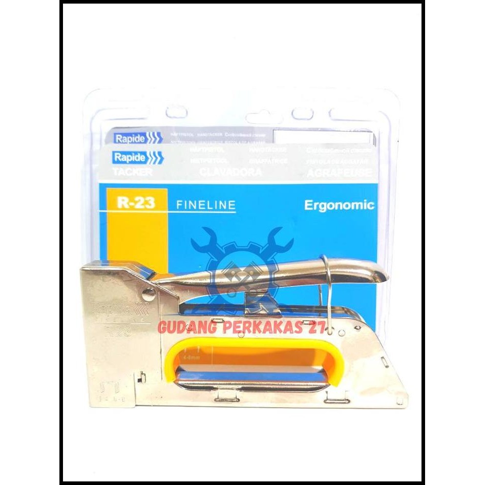 

Staples Gun Tacker Hekter Rapide/R-23 Stepler Tembak Manual R23