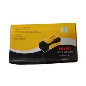 

RB 1 PACK PENGHAPUS HITAM JOYKO SOFT ERASER ISI 40 PCS