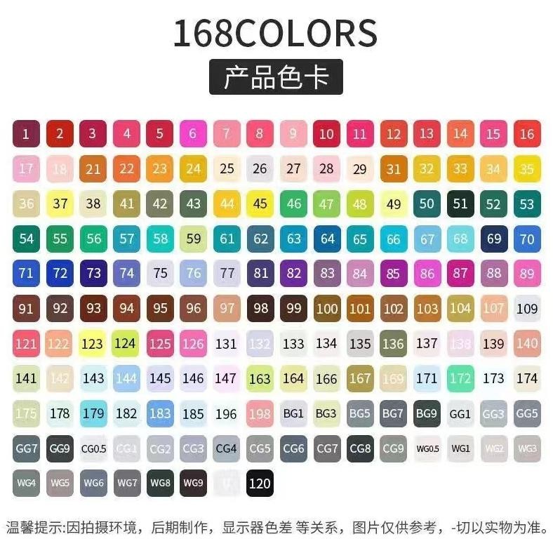 

RB Spidol Warna Warni 1 Set Sketch Marker Spidol Umum General Marker Set Animation Markers Marker 80 Warna