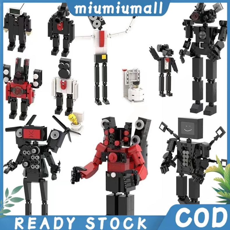 ''Terlaris" Harga MinimumMainan Skibidi Toilet Figure Mainan Anak Skibidi Toilet Set Isi Mainan Skib