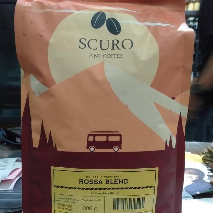 

((((()paling dicari] Kopi Scuro Espresso Blend Rossa / kopi espresso 1 kg