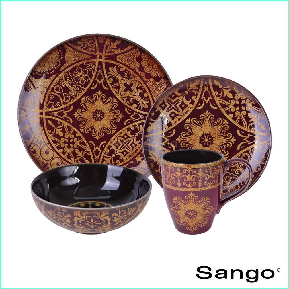 RADEN SANGO Set Peralatan Makan Marrakesh Lilac (isi 4) Hampers