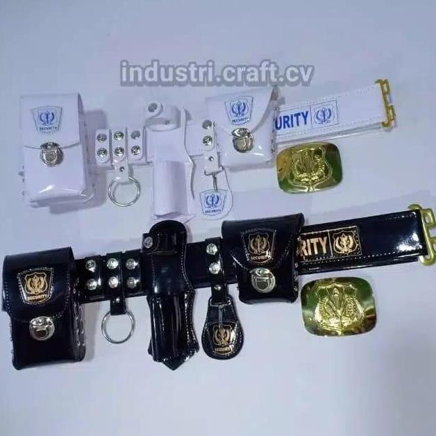 Sabuk Kopel Satpam Security Fullset & Bangkol Atribut Satpam - KS01