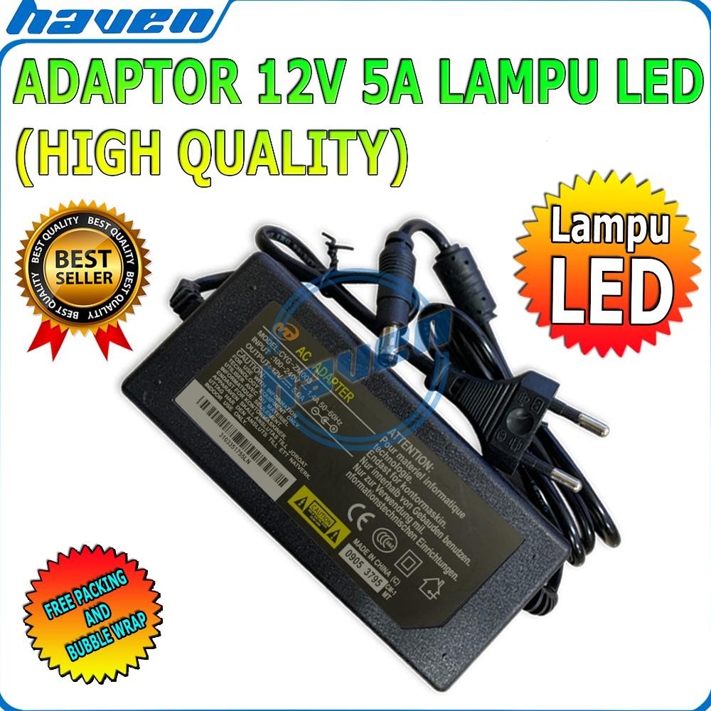 HJK Adaptor 5a 12v Murni Switching Adaptor CCTV 12V 5A Adaptor CCTV 12V 5A