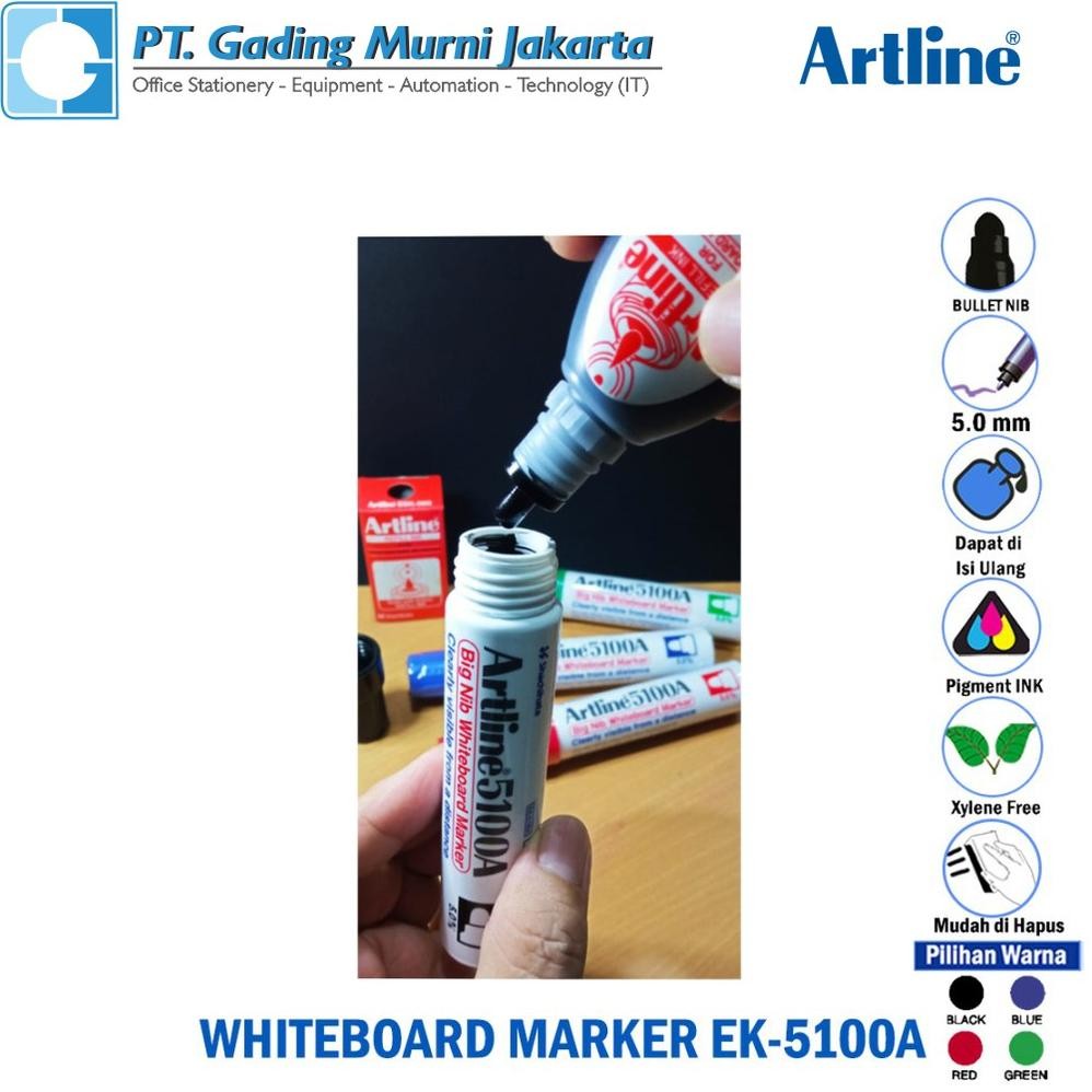 

RB SPIDOL WHITEBOARD ARTLINE EK 5100A BIG NIB