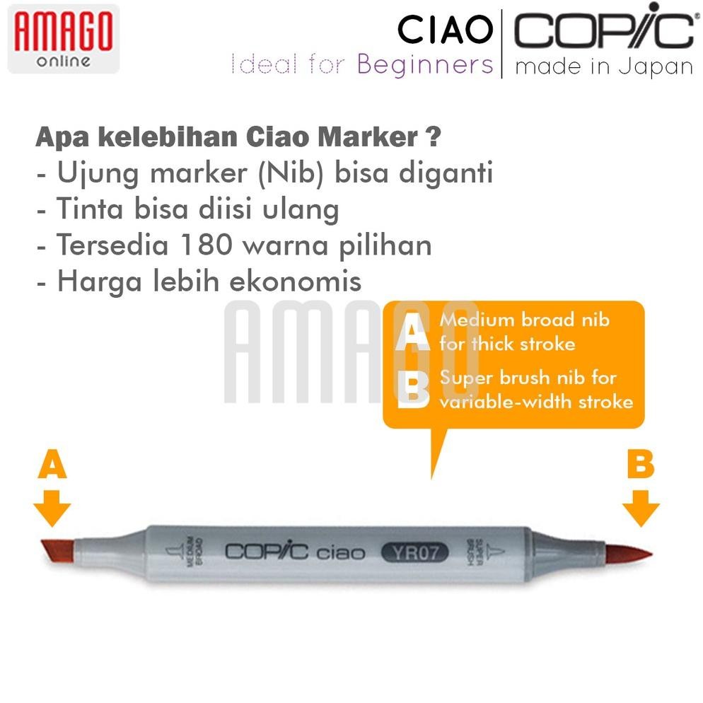 

RB COPIC Ciao Marker - CCM - Satuan