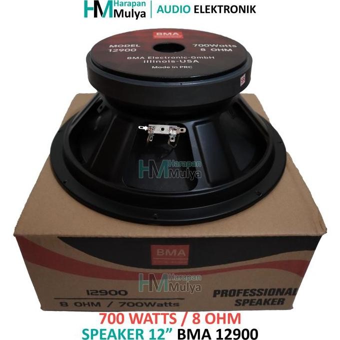 Bma 12900 Speaker 12" / Spiker 12 Inch New Stok