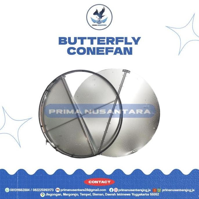 {{{{}}] BUTTERFLY CONEFAN SPAREPART BLOWER KIPAS KANDANG AYAM BROILER