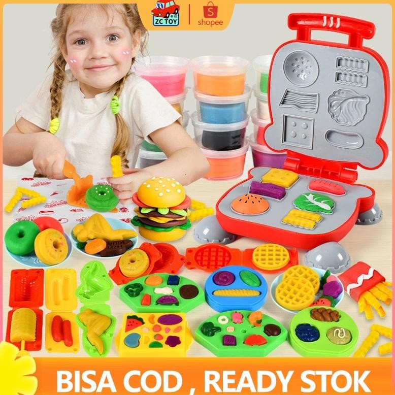 Sale Mesin Pembuat Mie Ice Cream Cetakan Plastik Tanah Liat Warna-Warni Anak-Anak Mesin Tanah Liat B