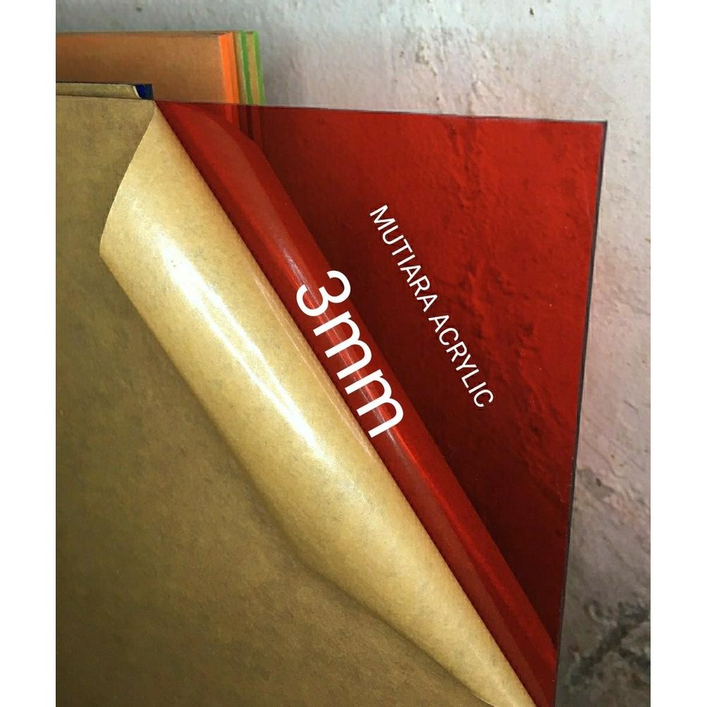 

RB Acrylic Lembaran/Akrilik Warna Transparan Rayben Ukuran A 3 /Bening/Akrilik Poster (42x30cm)