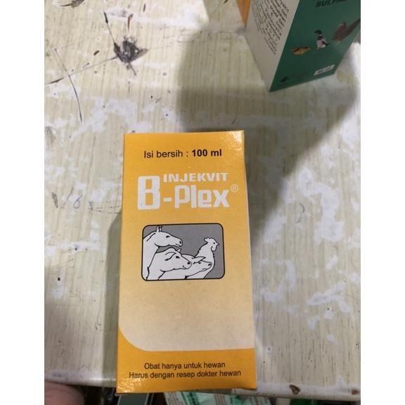 Terlaris Injekvit B Plex 100ml Vitamin B Kompleks Vitamin B Complex B Komplek Medion Menambah nafsu 