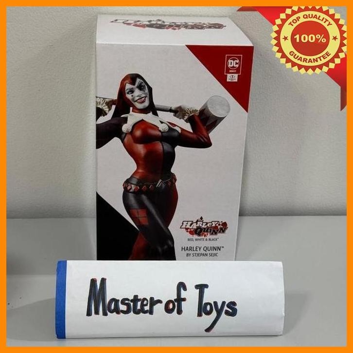 [MOT] MCFARLANE DC DIRECT HARLEY QUINN BY STJEPAN SEJIC HARLEY QUINN RED, WHITE, BLACK - READY STOCK