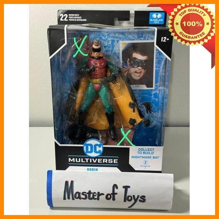 [MOT] MCFARLANE DC MULTIVERSE ROBIN ( BATMAN FOREVER ) NO CTB - READY STOCK
